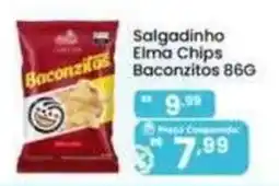 Coocerqui Salgadinho Elma Chips Baconzitos 86g oferta