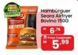 Coocerqui Hambúrguer Seara Airfryer Bovino oferta