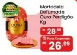 Coocerqui Mortadela Defumada Ouro Perdigão oferta