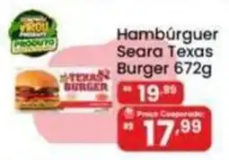 Coocerqui Hambúrguer Seara Texas Burger oferta