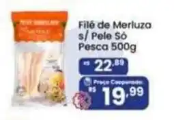 Coocerqui Filé de Merluza s/ Pele Só oferta