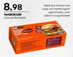 Mercadão Atacadista Hambúrguer chuletão oferta