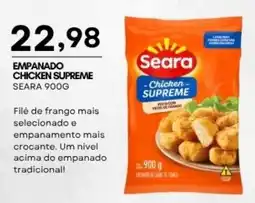 Mercadão Atacadista Empanado chicken supreme oferta