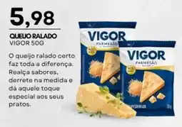 Mercadão Atacadista Queijo ralado vigor oferta
