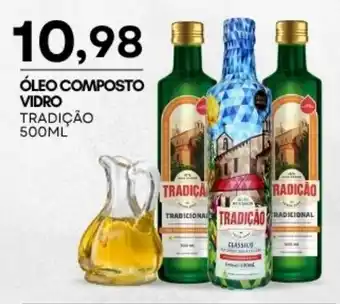 Mercadão Atacadista Óleo composto vidro tradição oferta