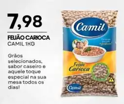 Mercadão Atacadista Feijão carioca camil oferta
