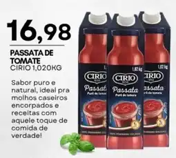 Mercadão Atacadista Passata de tomate cirio oferta