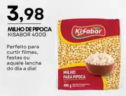 Mercadão Atacadista Milho de pipoca kisabor oferta