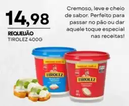 Mercadão Atacadista Requeijão tirolez oferta