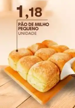 Mercadão Atacadista Pão de milho pequeno oferta