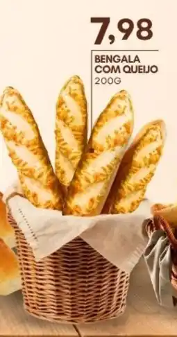 Mercadão Atacadista Bengala com queijo oferta