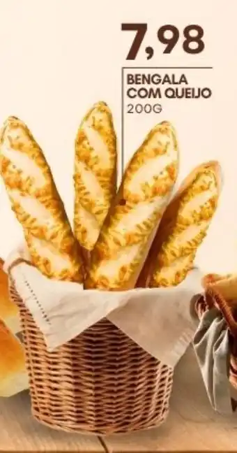 Mercadão Atacadista Bengala com queijo oferta