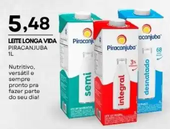 Mercadão Atacadista Leite longa vida piracanjuba oferta