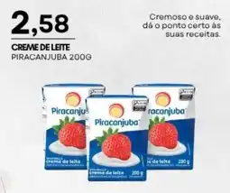 Mercadão Atacadista Creme de leite piracanjuba oferta