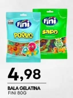 Mercadão Atacadista Bala gelatina fini oferta