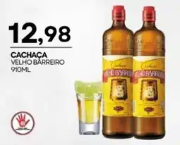 Mercadão Atacadista Cachaça velho bárreiro oferta