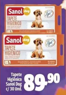 Supermercado Paraná Tapete higiênico sanol dog oferta