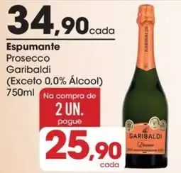 Zaffari Espumante Prosecco Garibaldi oferta