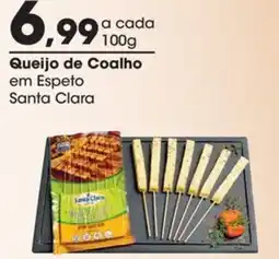 Zaffari Queijo de Coalho em Espeto Santa Clara oferta