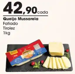 Zaffari Queijo Mussarela Fatiado oferta
