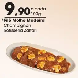 Zaffari Filé Molho Madeira Champignon oferta