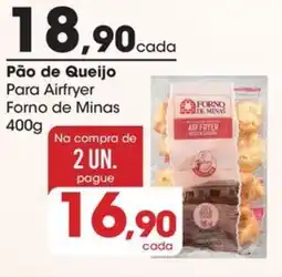 Zaffari Pão de Queijo Para Airfryer oferta