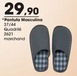 Zaffari Pantufa masculina oferta