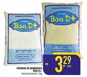 Mercantil Rodrigues Farinha de Mandioca Boa D+ 1kg oferta
