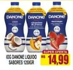 Supermercado leal Iog danone liquido sabores oferta