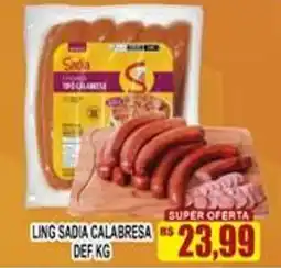 Supermercado leal ling sadia calabresa oferta