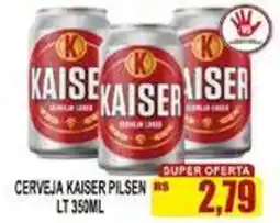 Supermercado leal Cerveja kaiser pilsen oferta