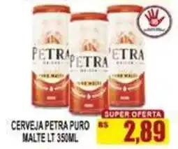 Supermercado leal Cerveja petra puro malte oferta