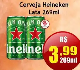 Supermercado Kibe Cerveja Heineken oferta