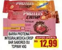 Supermercado leal Barra proteina integralmedica crisp oferta