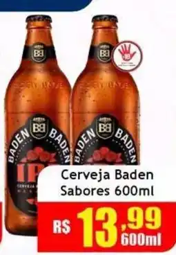 Supermercado Kibe Cerveja Baden Sabores oferta