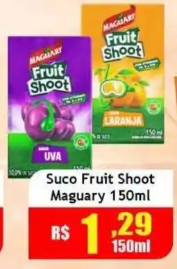 Supermercado Kibe Suco fruit shoot maguary oferta