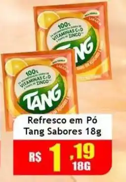 Supermercado Kibe Refresco em pó tang sabores oferta