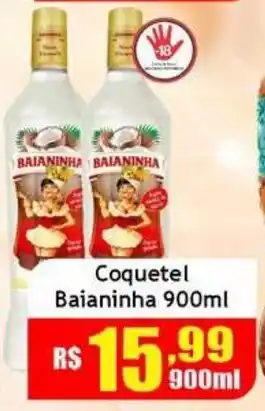 Supermercado Kibe Coquetel Baianinha oferta