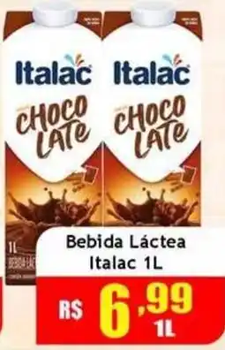 Supermercado Kibe Bebida Láctea Italac oferta
