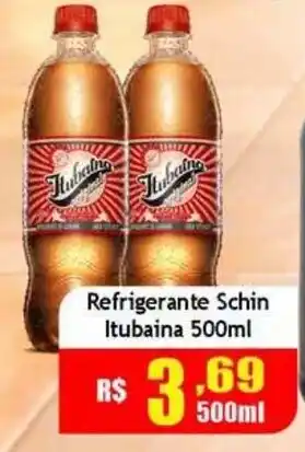 Supermercado Kibe Refrigerante Schin Itubaina oferta