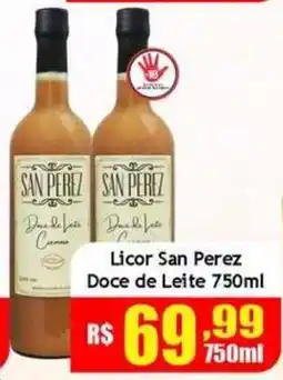 Supermercado Kibe Licor san perez doce de leite oferta
