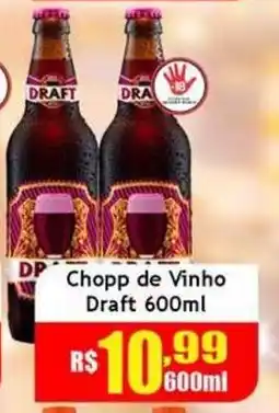 Supermercado Kibe Chopp de Vinho Draft oferta