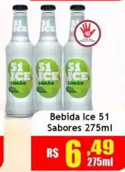 Supermercado Kibe Bebida ice 51 sabores oferta
