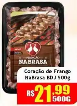 Supermercado Kibe Coração de Frango NaBrasa BDJ oferta