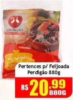 Supermercado Kibe Pertences p/ Feijoada Perdigão oferta