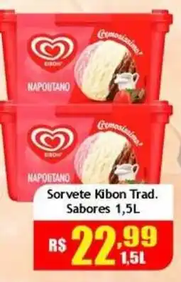 Supermercado Kibe Sorvete Kibon Trad. oferta