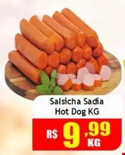 Supermercado Kibe Salsicha Sadia Hot Dog KG oferta