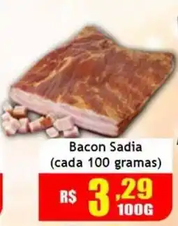 Supermercado Kibe Bacon Sadia oferta