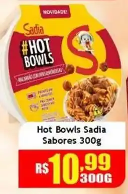 Supermercado Kibe Hot Bowls Sadia Sabores oferta