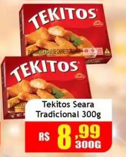 Supermercado Kibe Tekitos seara tradicional oferta
